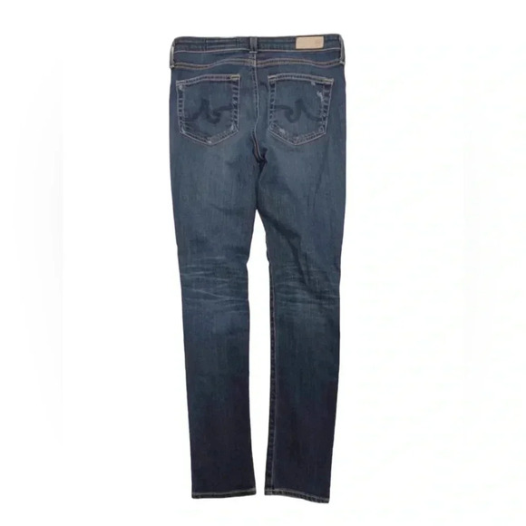 AG Adriano Goldschmied  The Prima Cigarette Leg Distressed Jeans Size 25R - Picture 7 of 16